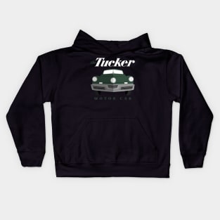 1948 Tucker Car Preston Tucker Green Kids Hoodie